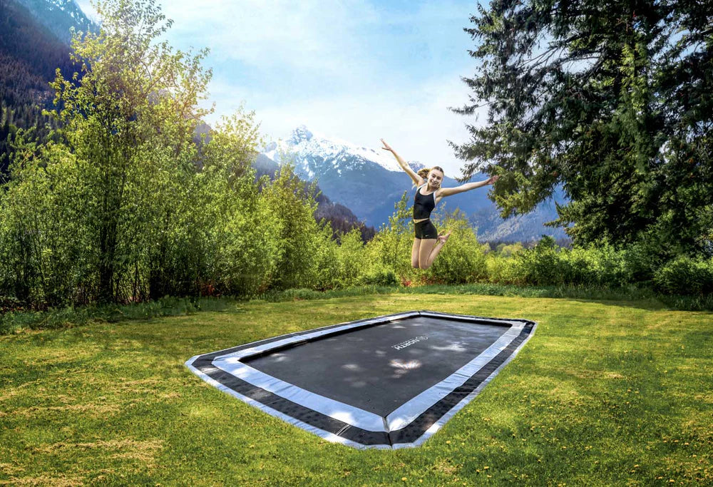 Why more homeowners are taking trampolines below ground